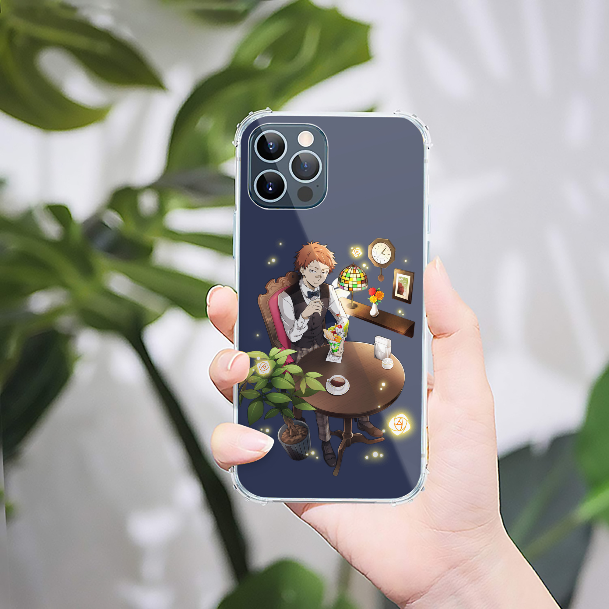 （画像用） 文豪ストレイドッグス Bungo Stray Dogs 【iPhone 12シリーズ対応】透明スマホケース（クリアソフトケース）